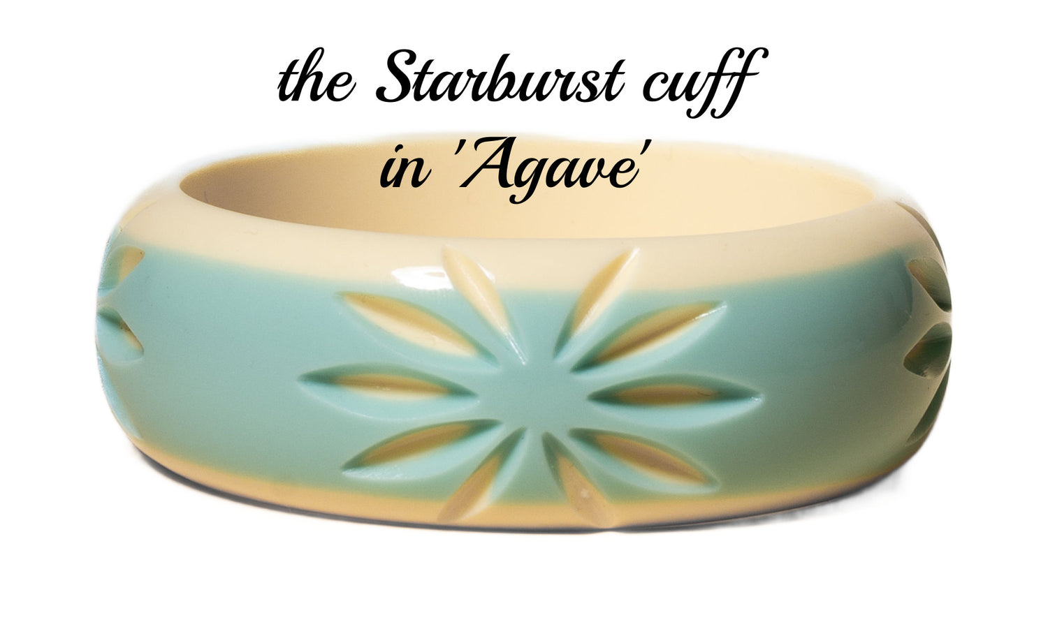 the Palm Springs Bangle Collection - the Starburst Cuff.