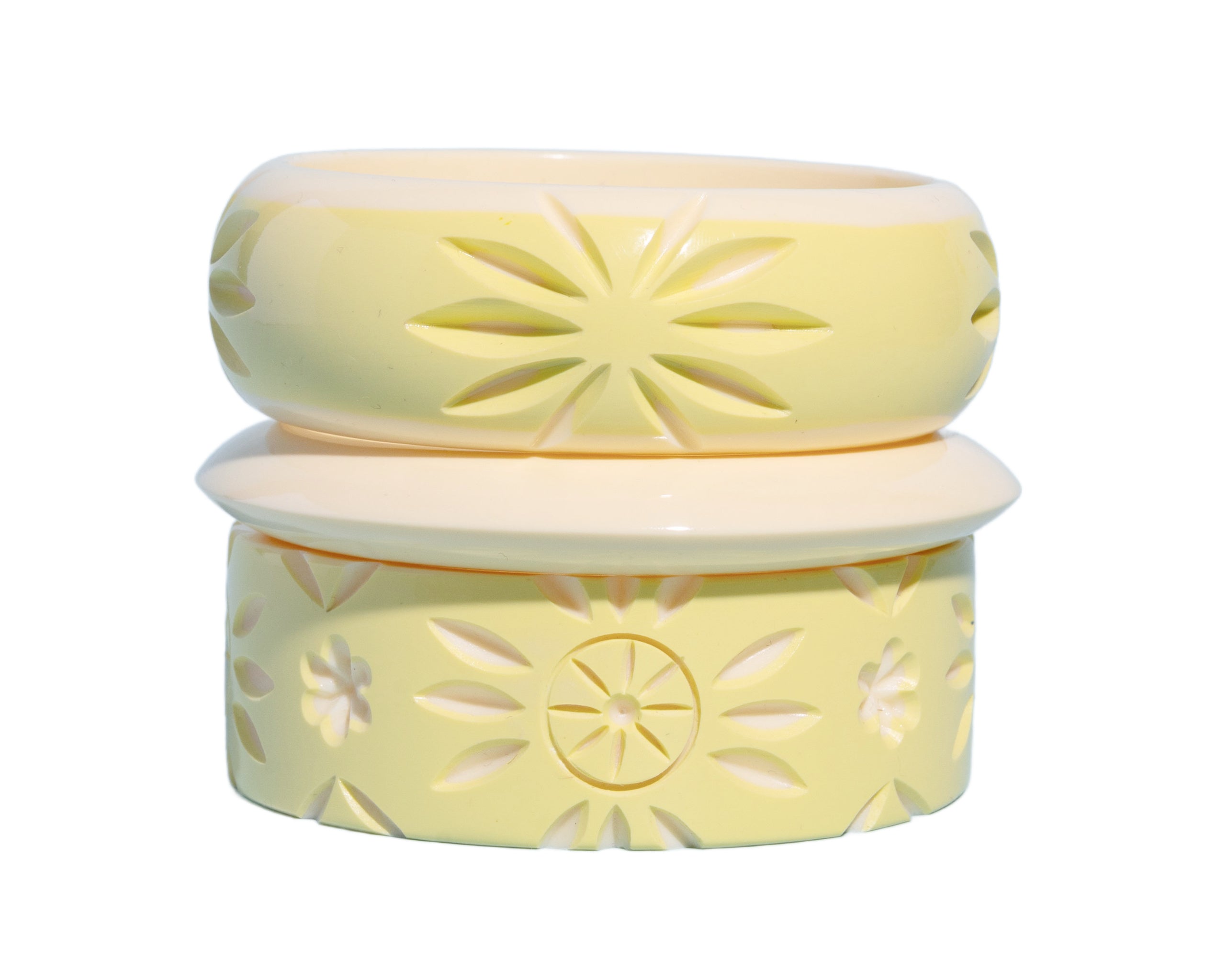 the NEW Palm Springs Bangle Collection - the Saucer Spacer