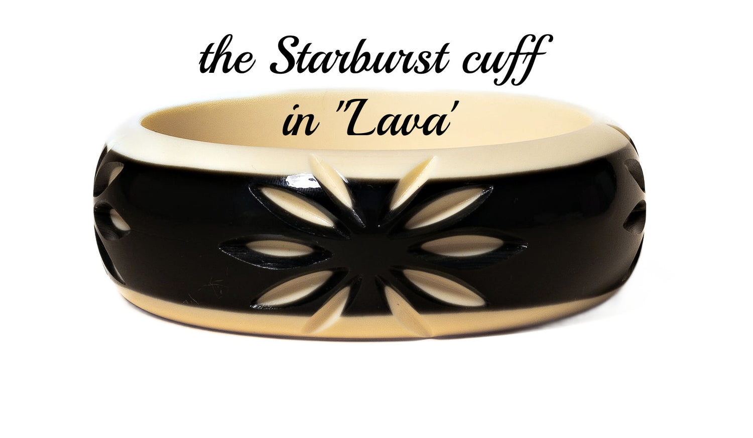 the Palm Springs Bangle Collection - the Starburst Cuff.