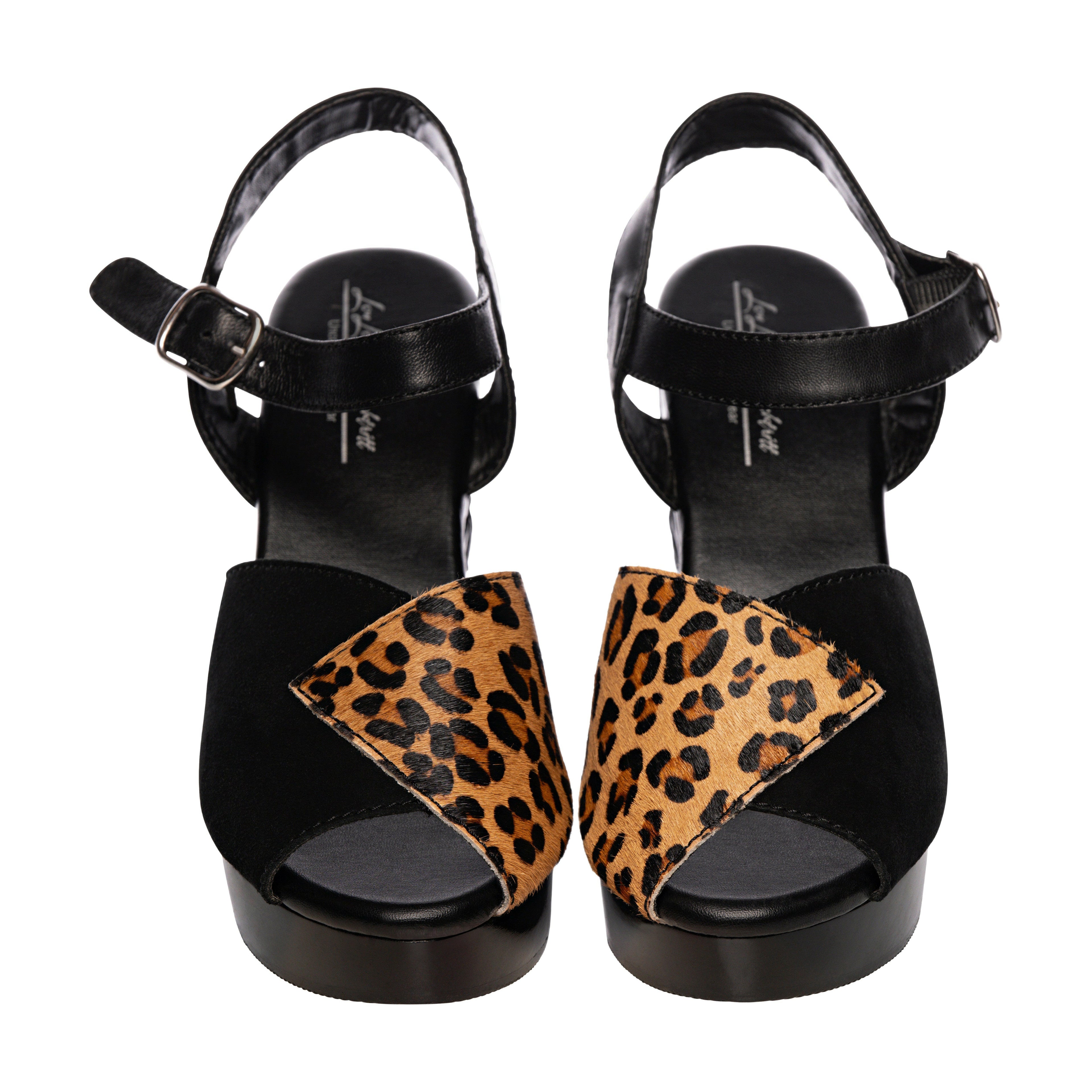 the Momento Mori - in Black and Leopard on Black.
