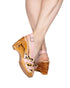 on Sale - the Souvenir with a Pink and Leopard Slingback.