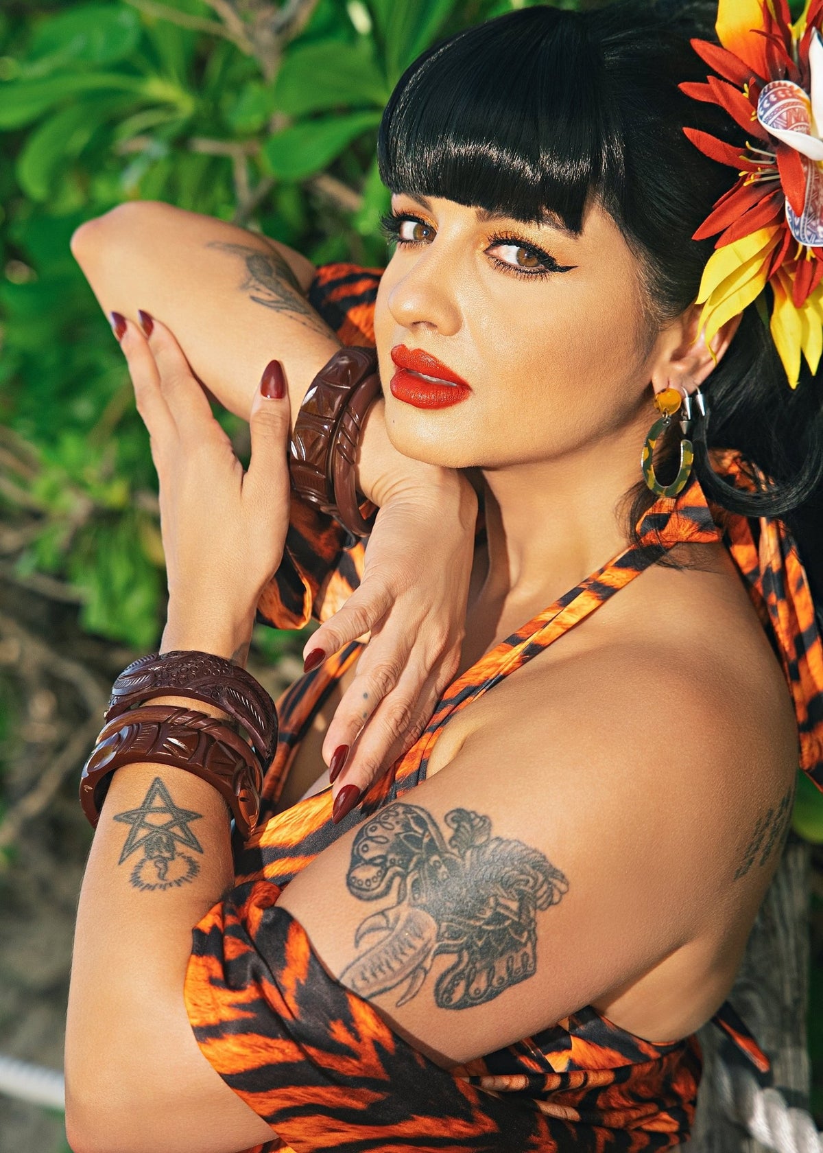 The Luau Lounge Collection - The Swizzle Spacer - Lucky Lou Shoes