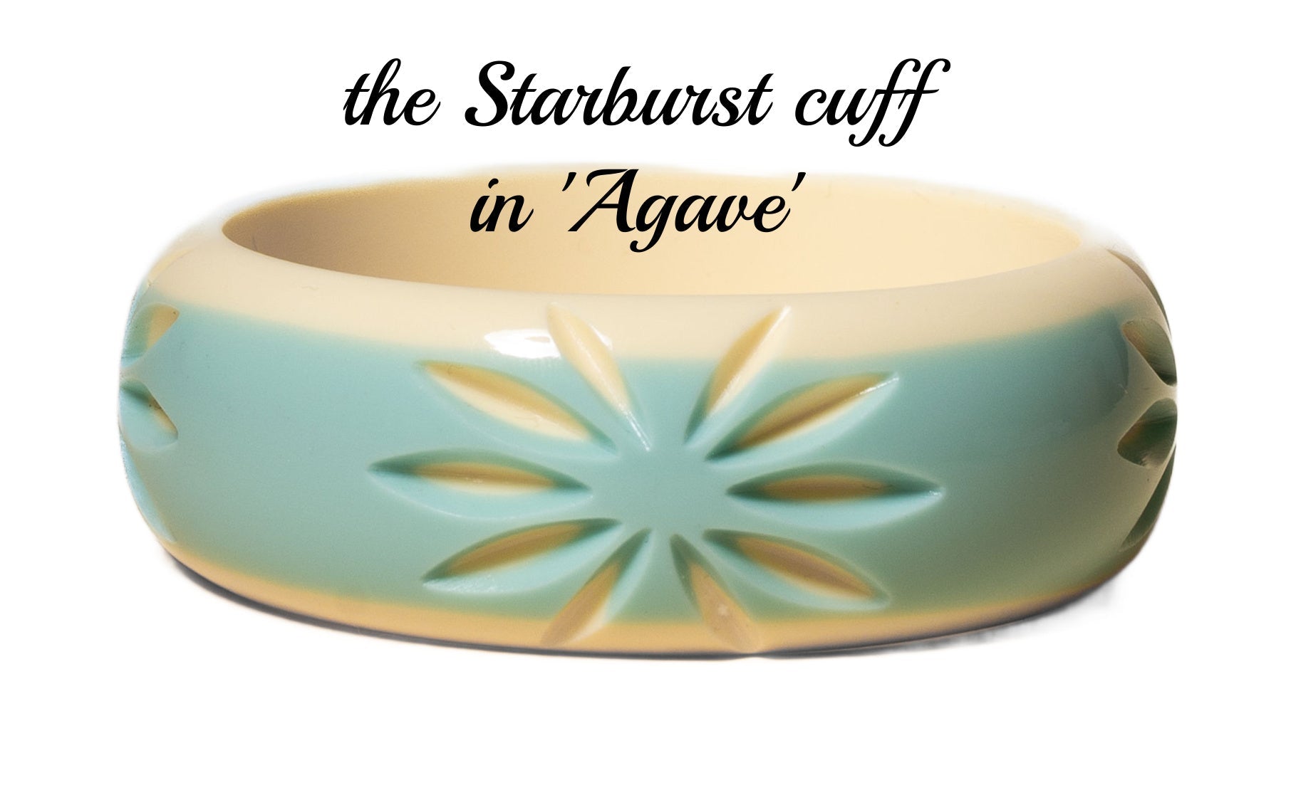 the Palm Springs Bangle Collection - the Starburst Cuff - Lucky Lou Shoes