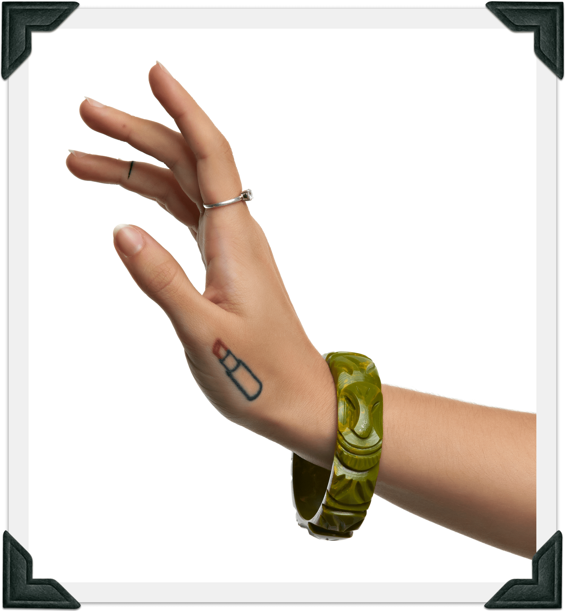 The Luau Lounge Collection - The Martiki Cuff - Lucky Lou Shoes
