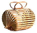 Load image into Gallery viewer, our famous Bamboo Cage Purse
