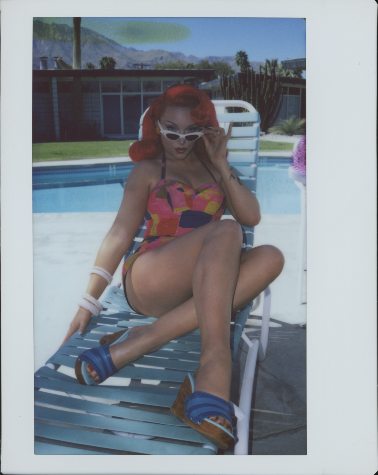 the Savage Idol - 3" wedge - in Ocean - Lucky Lou Shoes