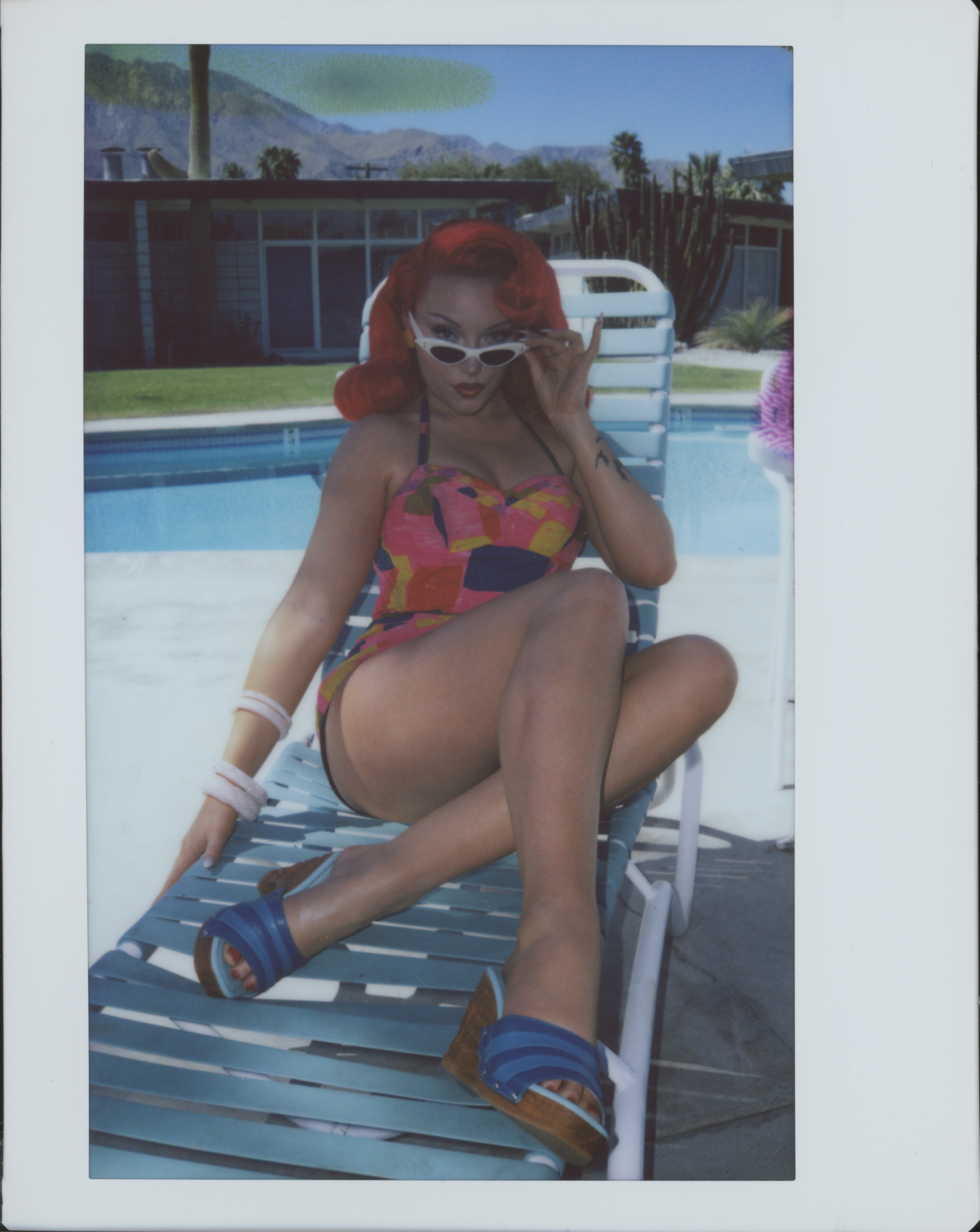 the Savage Idol - 3" wedge - in Ocean - Lucky Lou Shoes