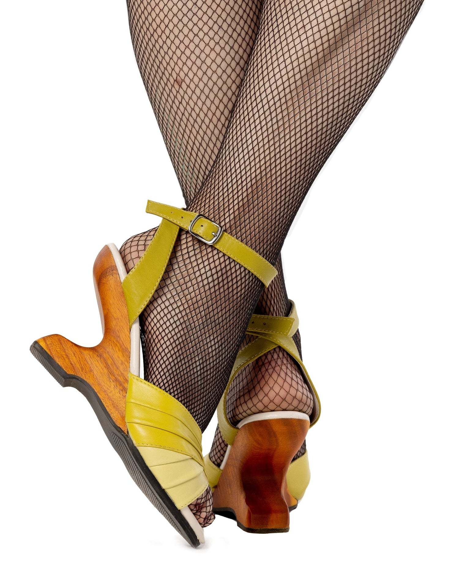 the Boom Boom in Lemon Lime - Lucky Lou Shoes