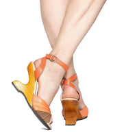 the Boom Boom in Pumpkin - Lucky Lou Shoes