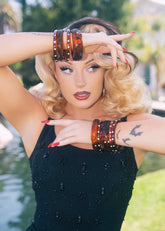 the GlitterFang Collection - Bangle - Lucky Lou Shoes