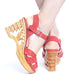 the Pagoda in Red - Lucky Lou Shoes