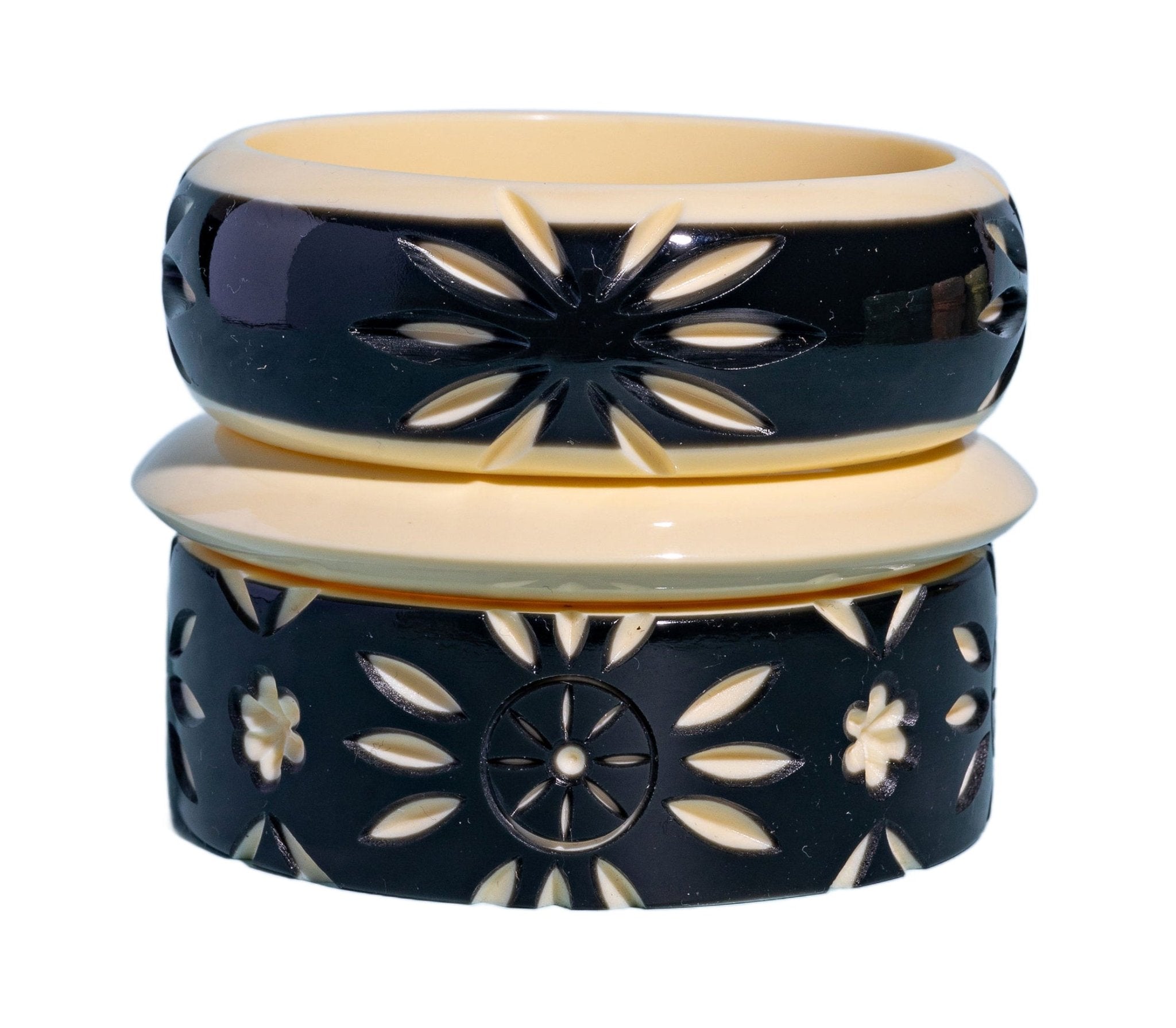 the Palm Springs Bangle Collection - the Saucer Spacer - Lucky Lou Shoes