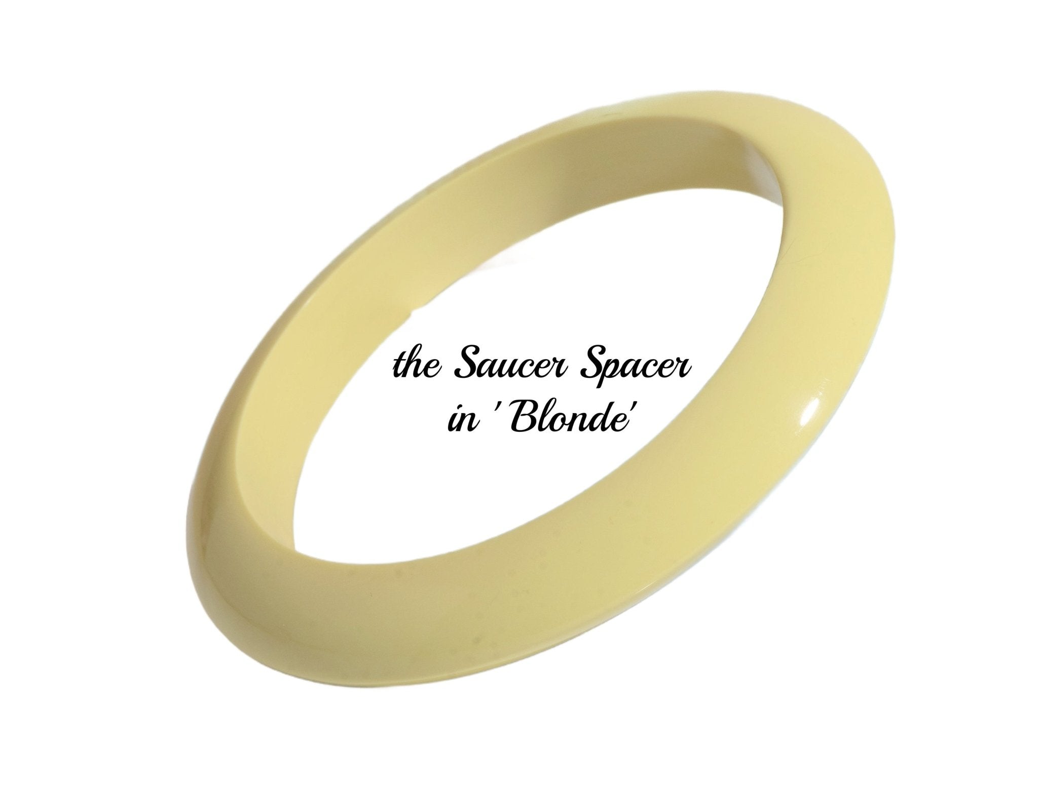 the Palm Springs Bangle Collection - the Saucer Spacer - Lucky Lou Shoes