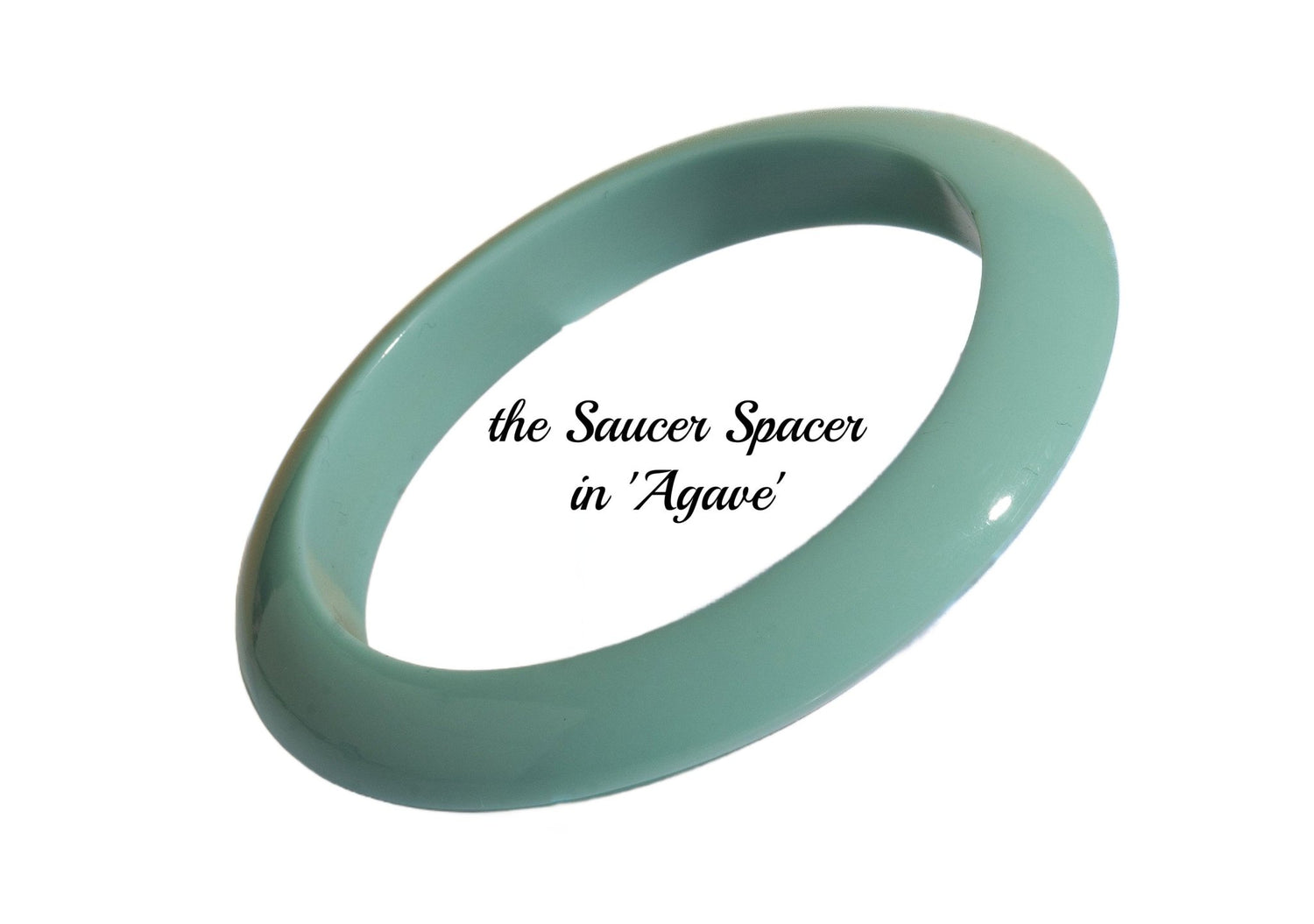 the Palm Springs Bangle Collection - the Saucer Spacer - Lucky Lou Shoes