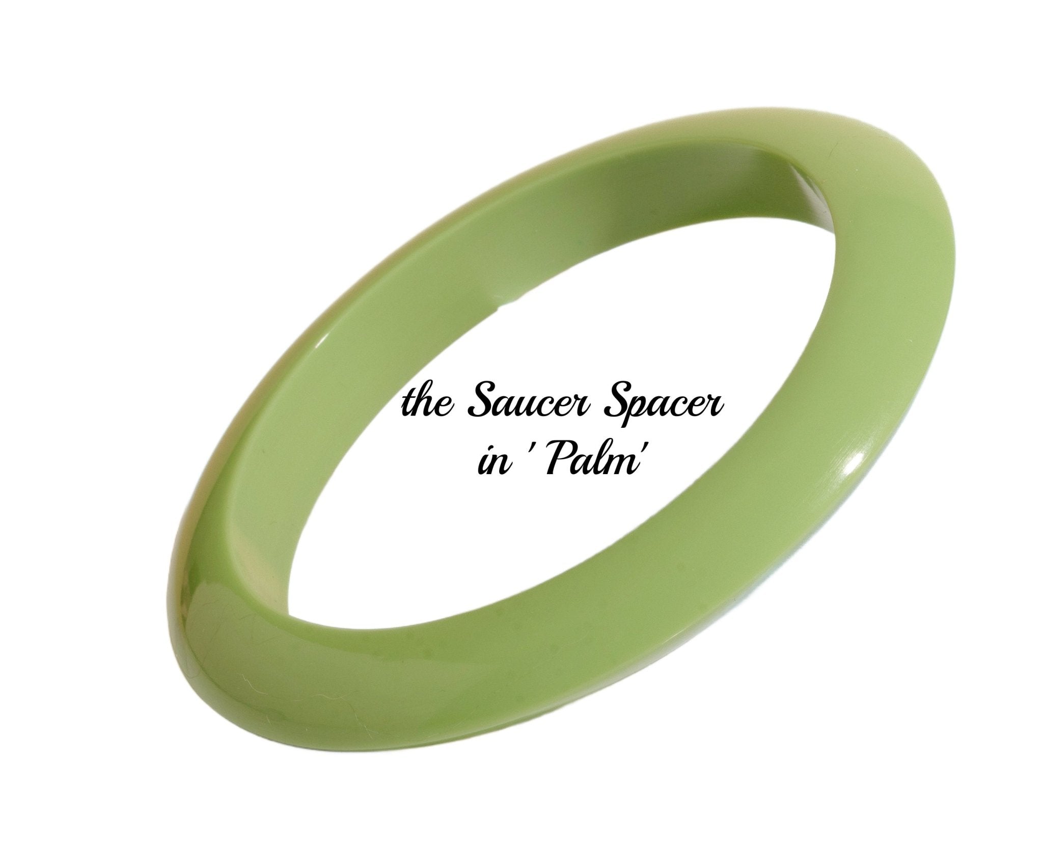 the Palm Springs Bangle Collection - the Saucer Spacer - Lucky Lou Shoes
