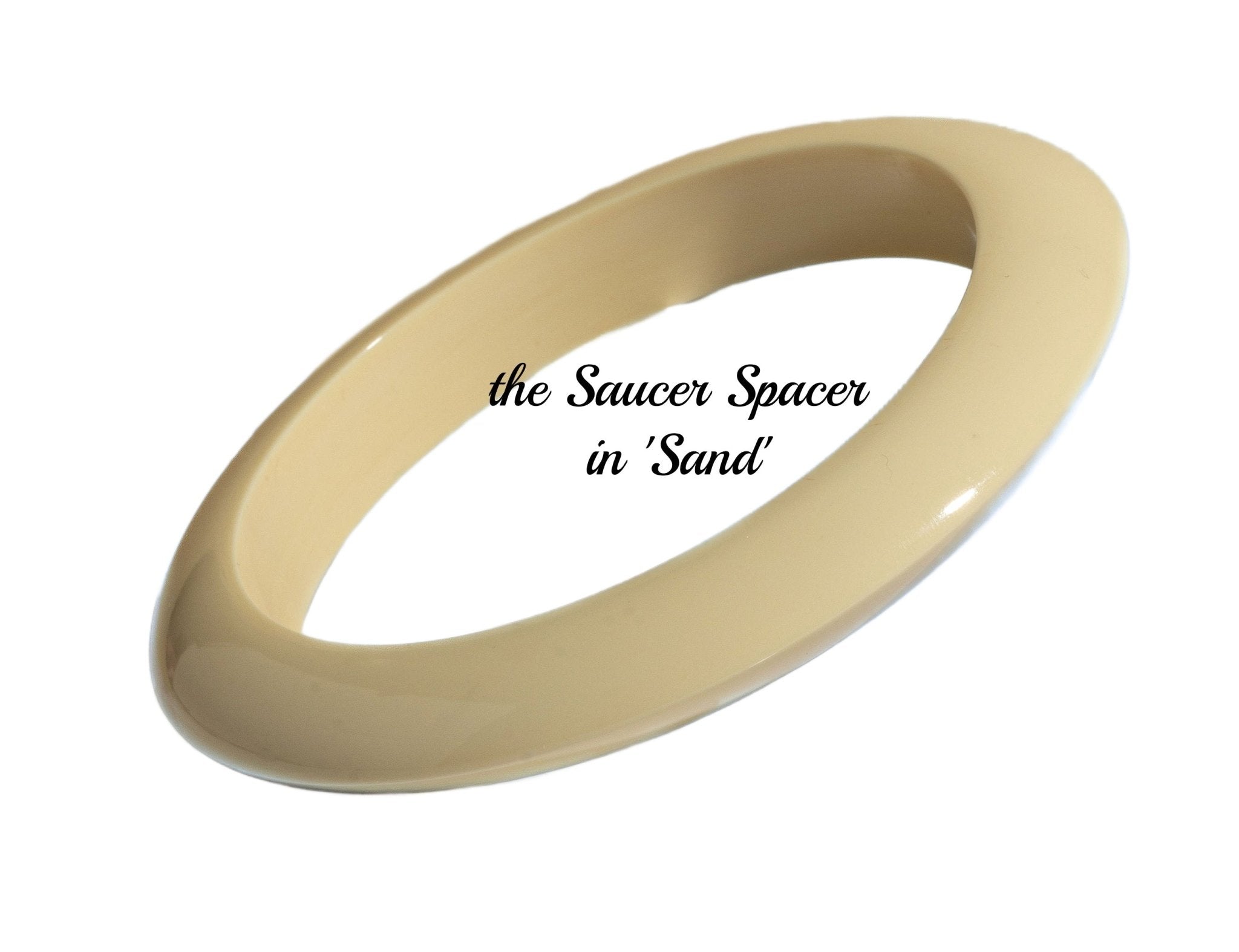 the Palm Springs Bangle Collection - the Saucer Spacer - Lucky Lou Shoes