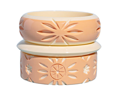 the Palm Springs Bangle Collection - the Saucer Spacer - Lucky Lou Shoes