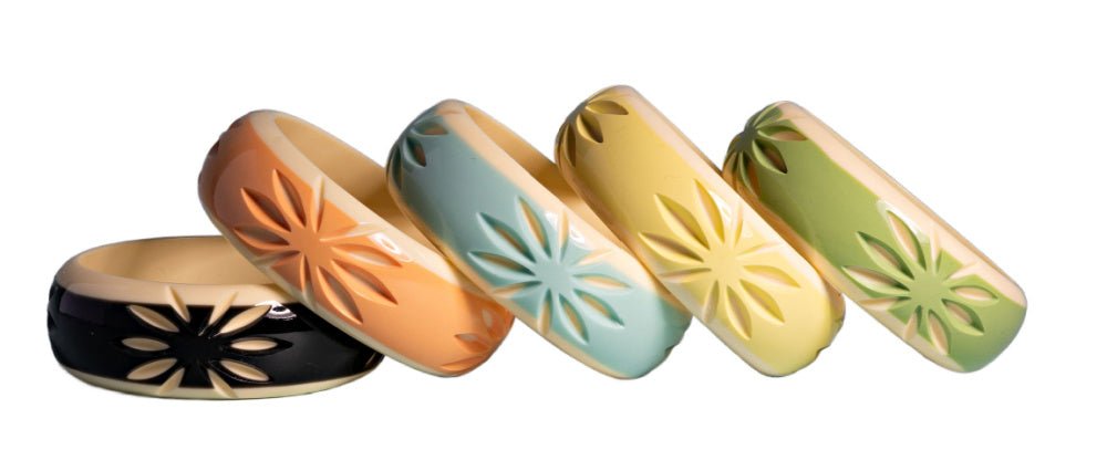 the Palm Springs Bangle Collection - the Starburst Cuff - Lucky Lou Shoes