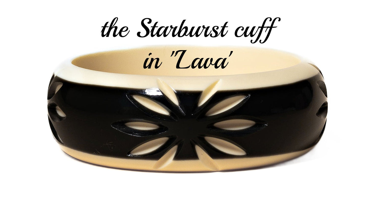 the Palm Springs Bangle Collection - the Starburst Cuff - Lucky Lou Shoes