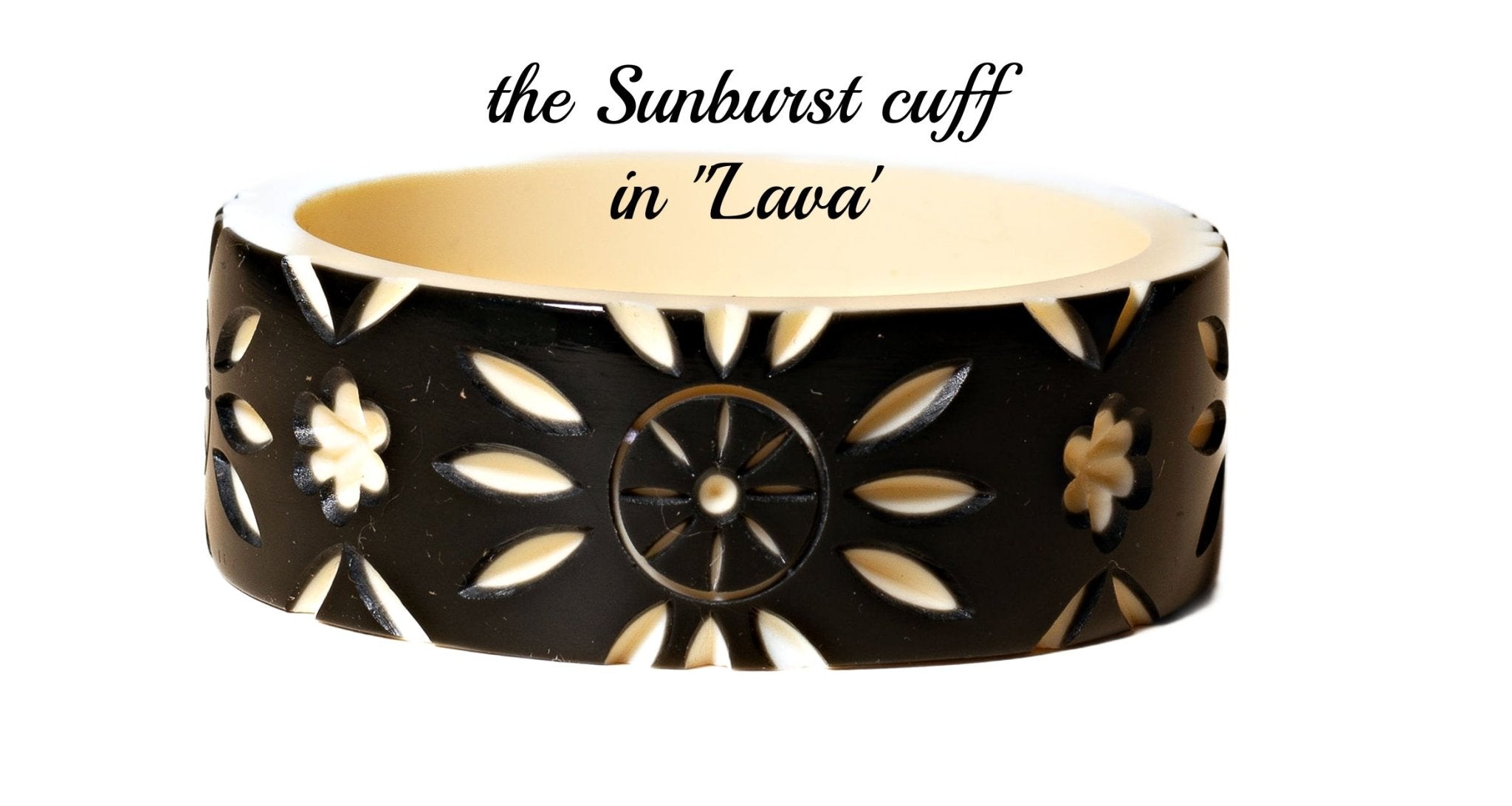 the Palm Springs Bangle Collection - the Sunburst Cuff - Lucky Lou Shoes