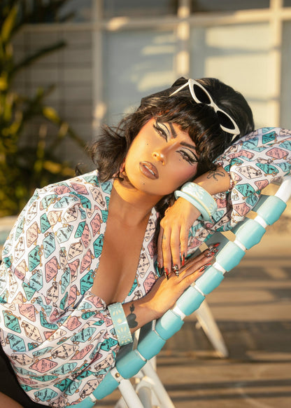 the Palm Springs Bangle Collection - the Sunburst Cuff - Lucky Lou Shoes