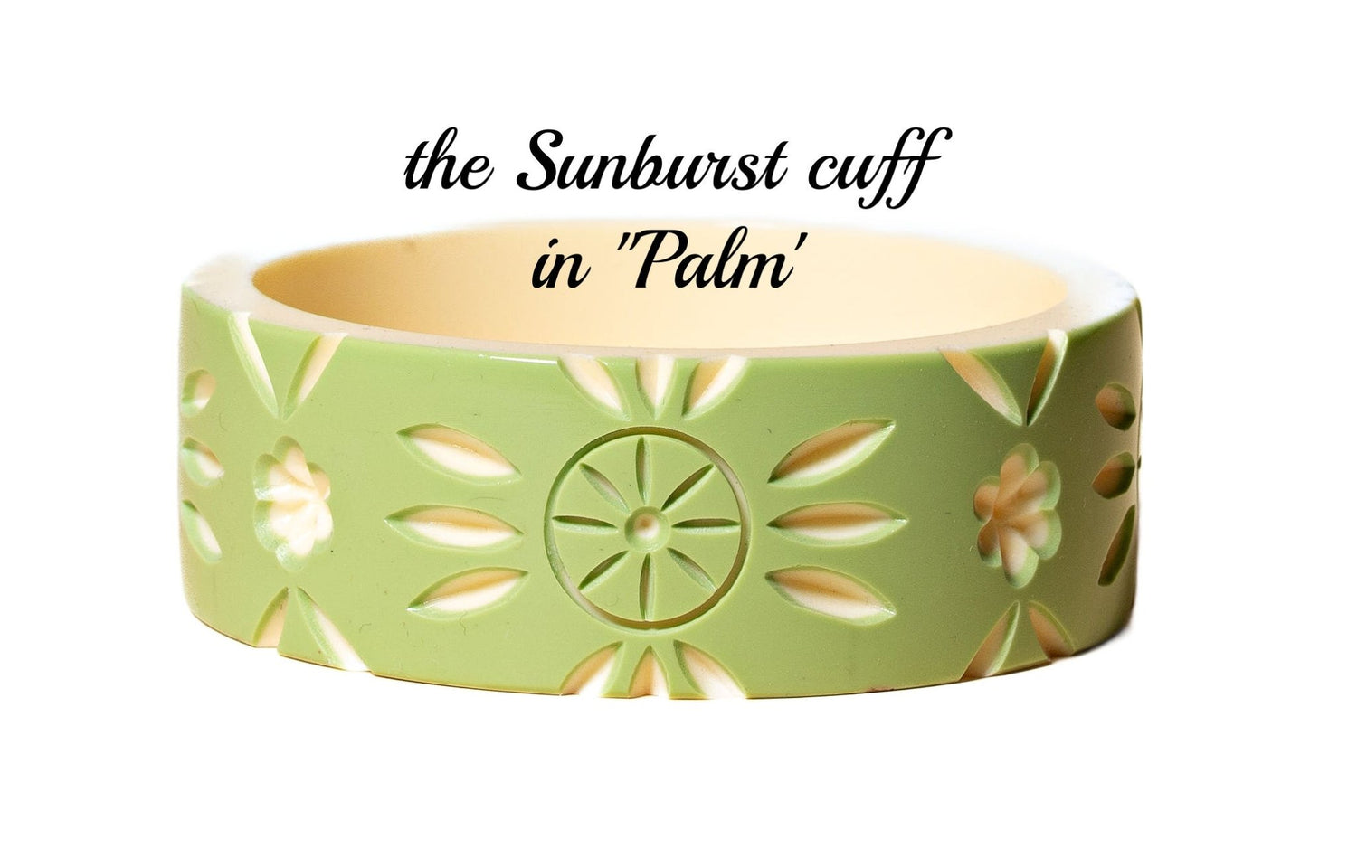 the Palm Springs Bangle Collection - the Sunburst Cuff - Lucky Lou Shoes