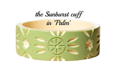 the Palm Springs Bangle Collection - the Sunburst Cuff - Lucky Lou Shoes