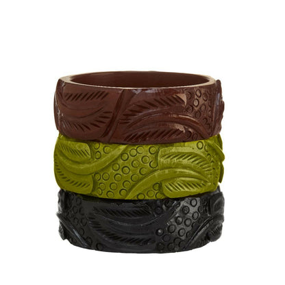 The Luau Lounge Collection - The Aloha Jen Cuff - Lucky Lou Shoes