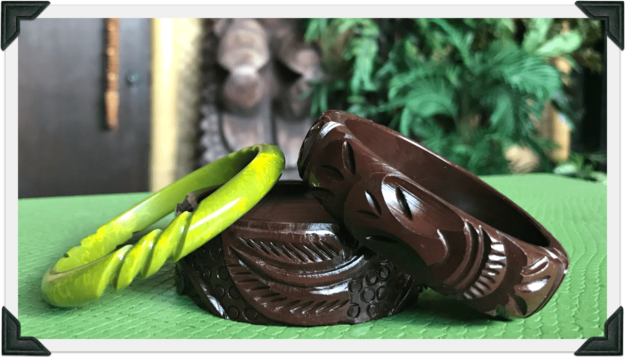 The Luau Lounge Collection - The Martiki Cuff - Lucky Lou Shoes