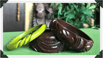 The Luau Lounge Collection - The Martiki Cuff - Lucky Lou Shoes